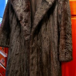 Dark Brown Mink Coat